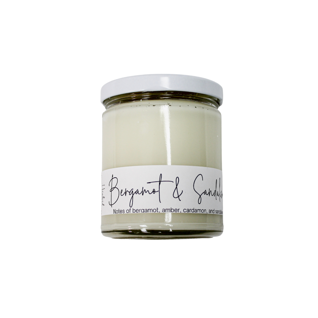 Bergamot + Sandalwood Candle