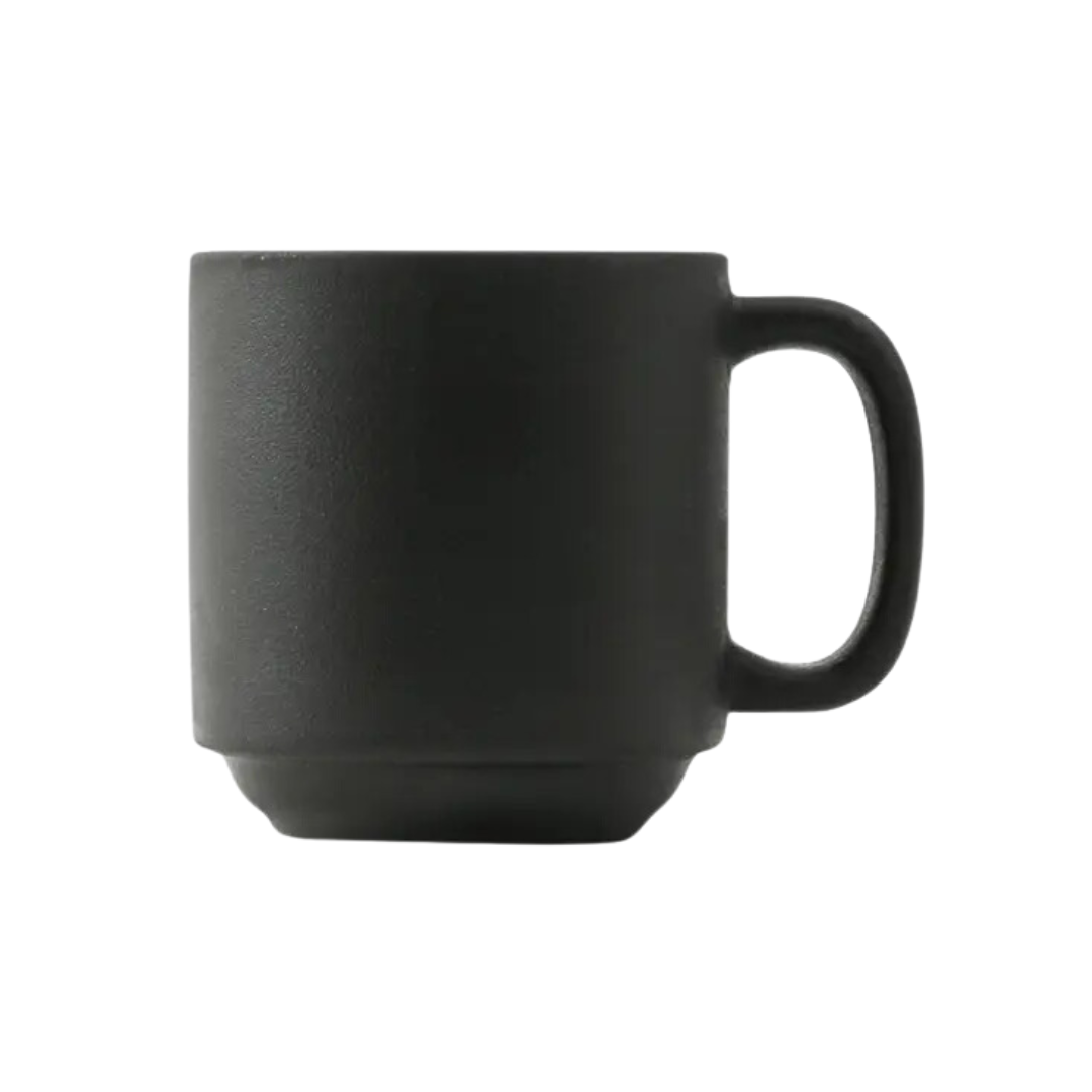 Black Stackable Mug
