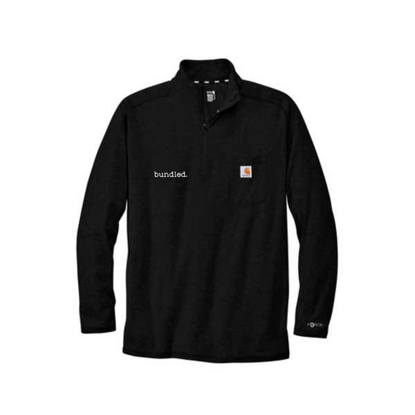 Carhartt 1/4 Zip Long Sleeve Tshirt